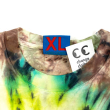 Load image into Gallery viewer, Online Ceramics Yellow Bear Tie Dye Tee Shirt Grateful Dead Collab
