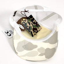 Load image into Gallery viewer, 2007 bape van halen logo camo trucker
