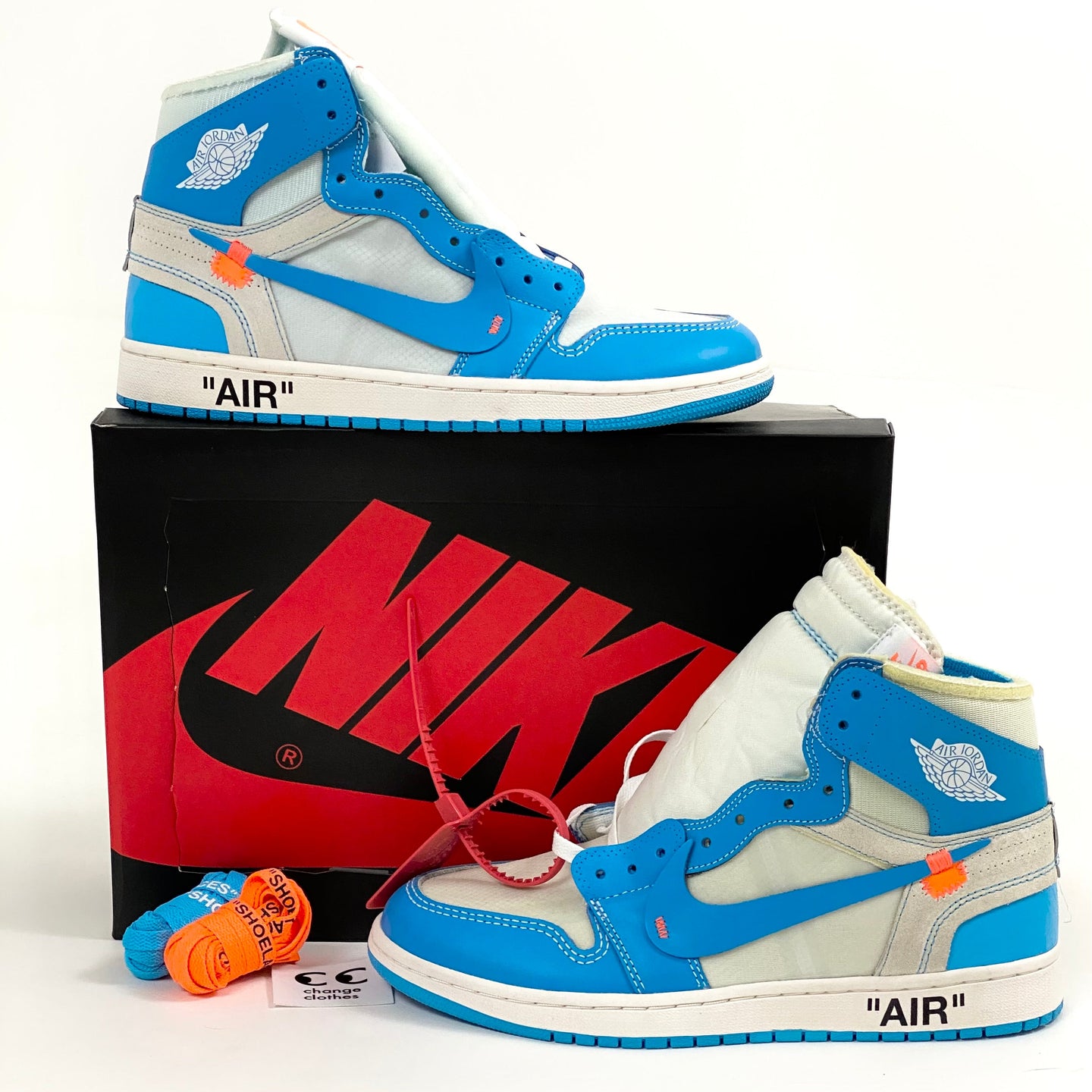 OFF WHITE™️ for Nike “Air Jordan 1” UNC