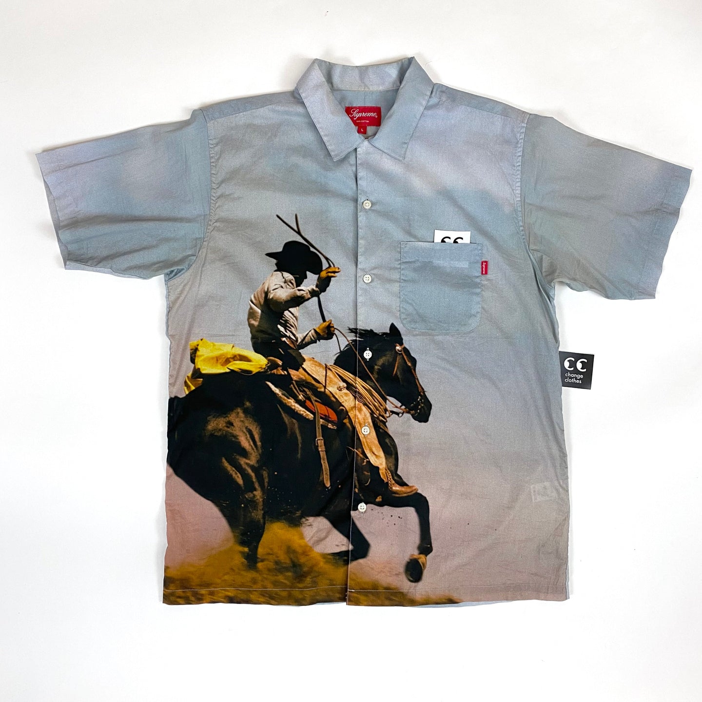 Supreme Jim Krantz Cowboy Button Up Shirt 2017