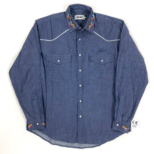 Load image into Gallery viewer, Palace Ye Ha(M) Denim Western Button Down Shirt
