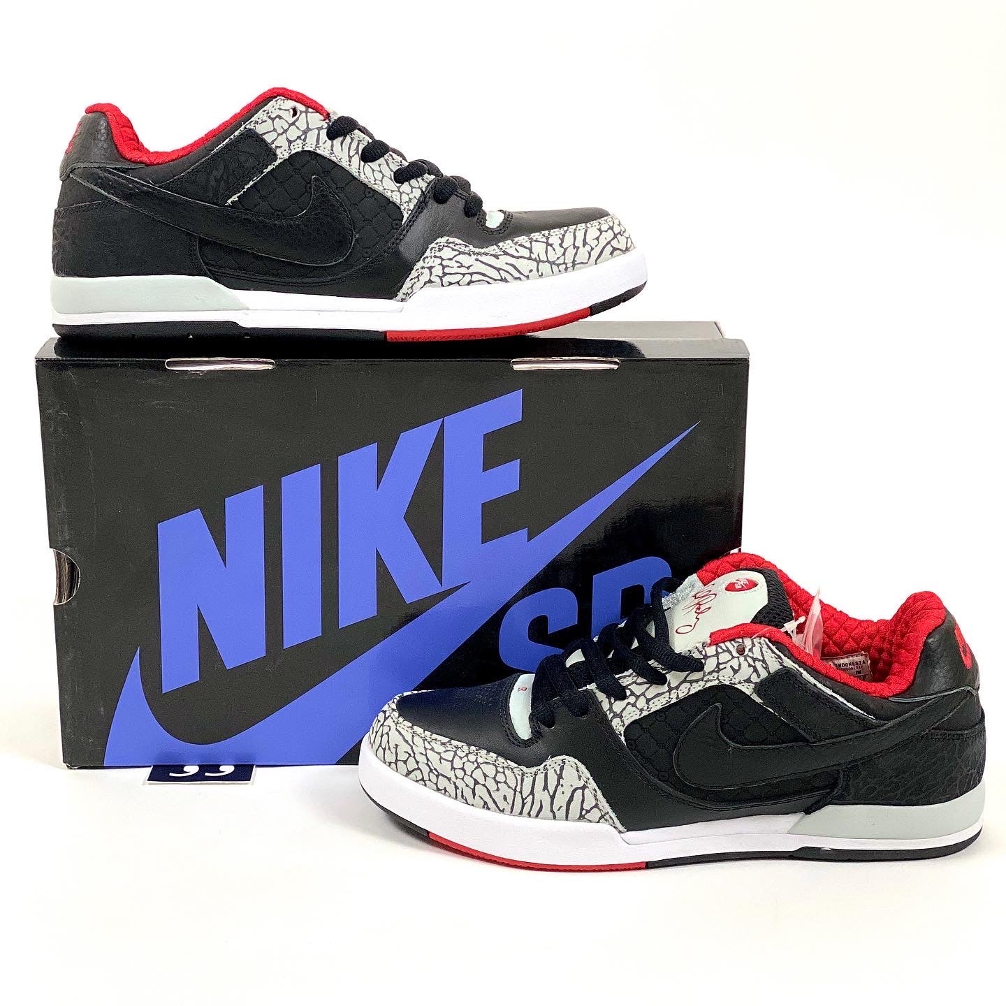 Nike SB P Rod 2 Black Cement Paul Rodriguez