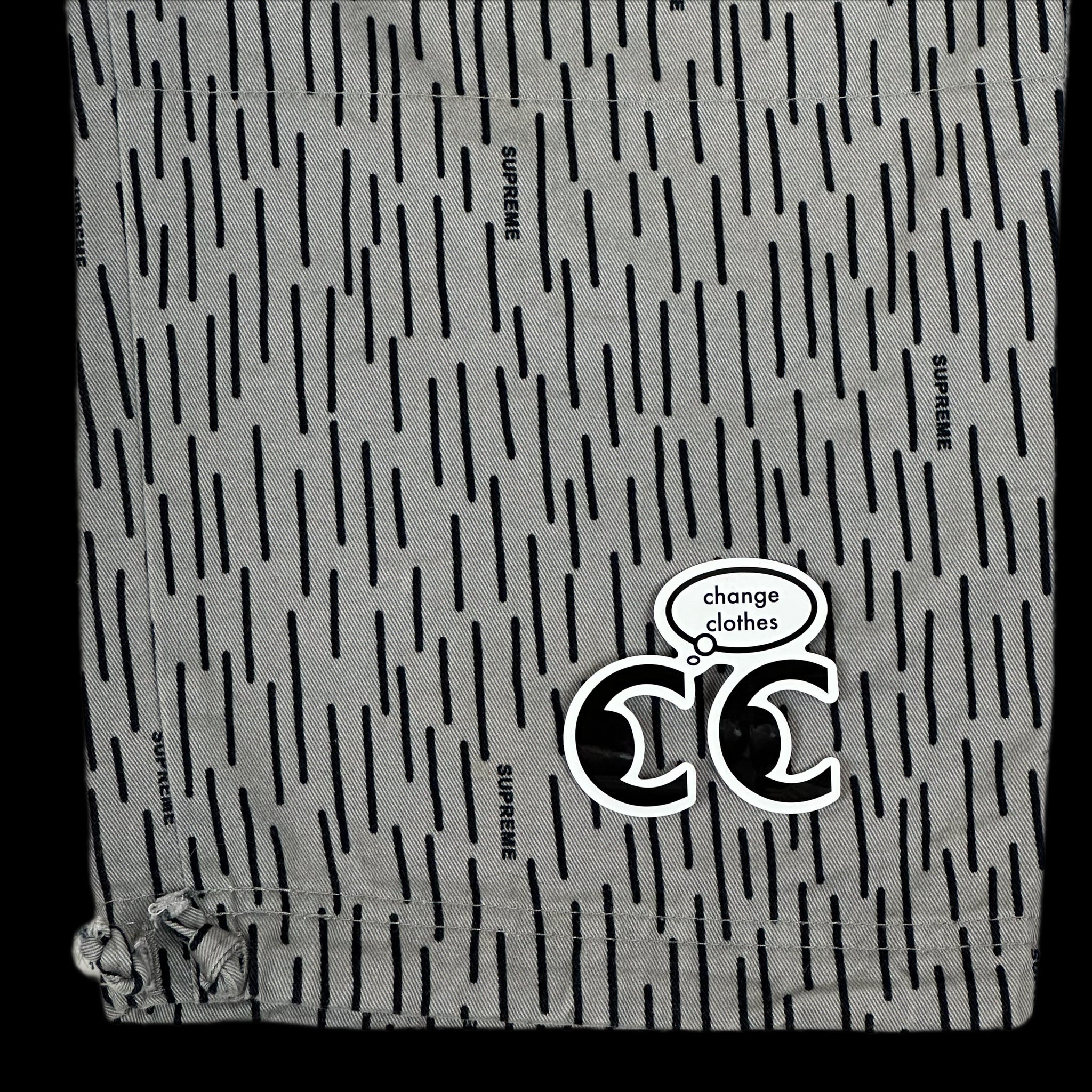 2003 supreme raindrop camo cargo pants – change clothes
