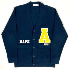 Load image into Gallery viewer, Bape Letter Sweat Cardigan
