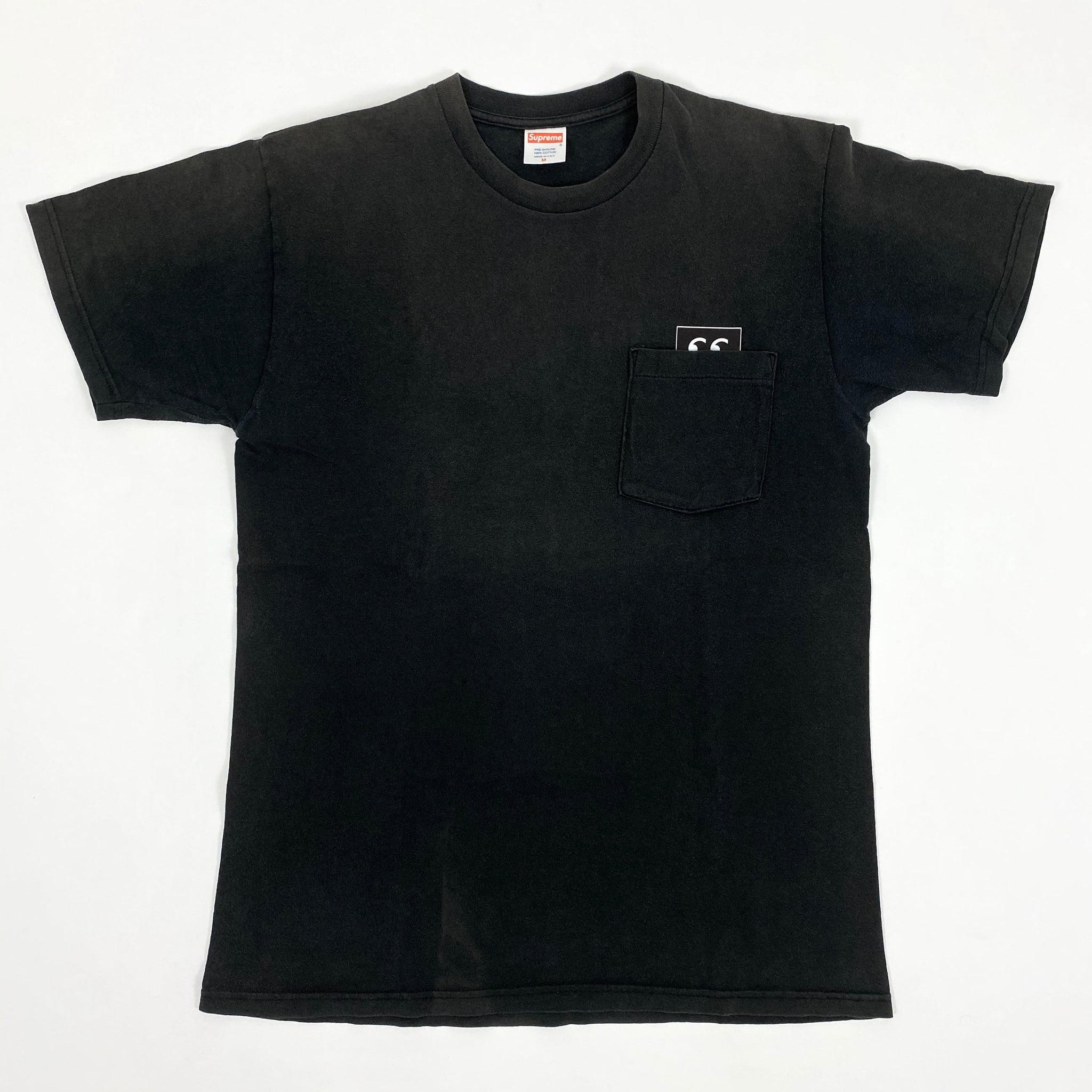 Supreme / Peter Saville Blue Monday Pocket Tee 2005 – change clothes
