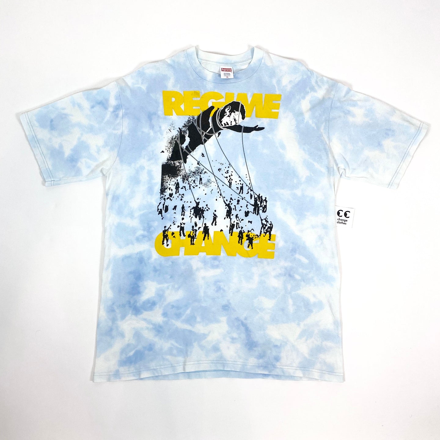 Supreme Regime Change Tee change clothes customs Dye