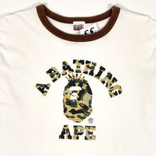 Load image into Gallery viewer, 2006 bape // kaws camo college logo ny l/s
