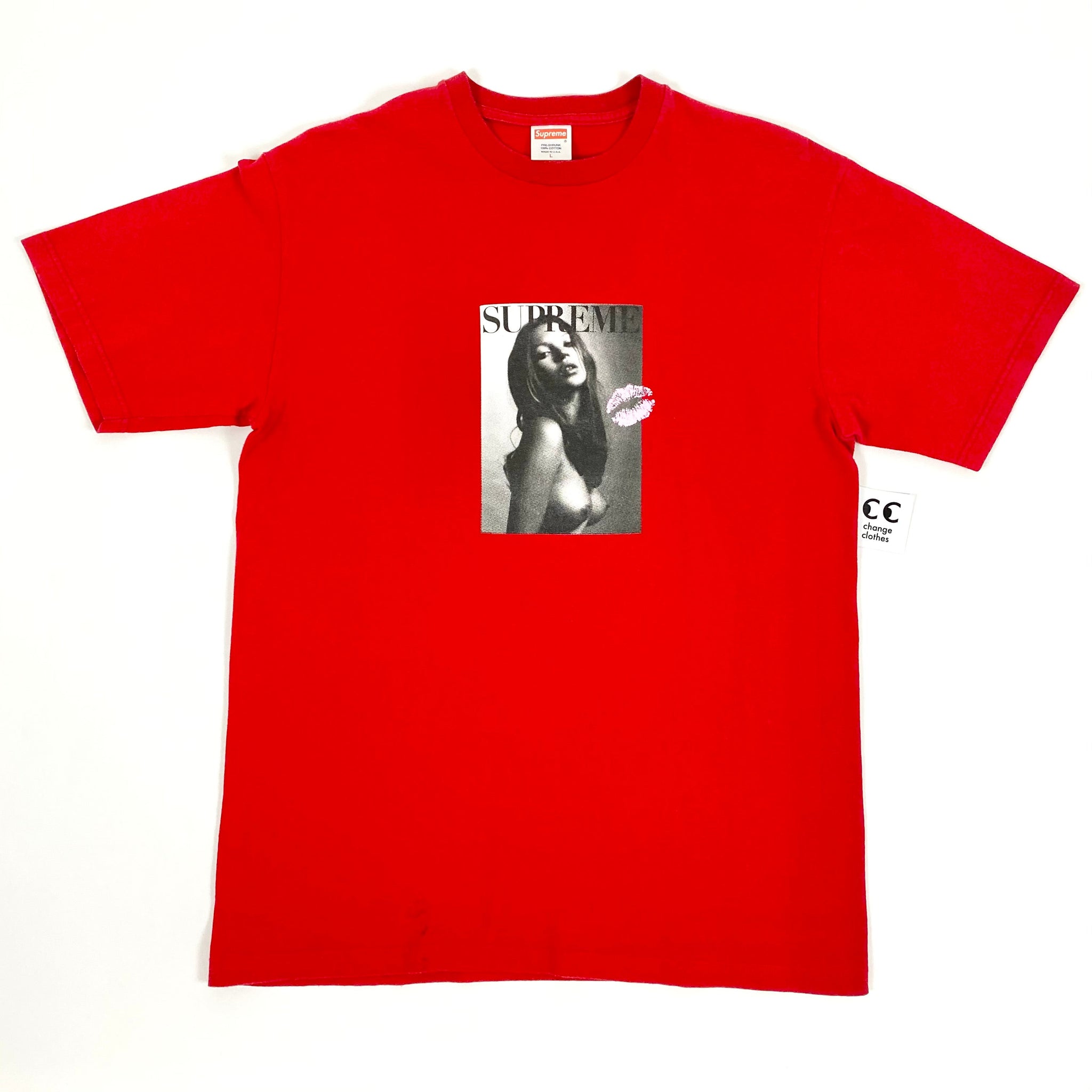 2006 supreme kate moss tee – change clothes