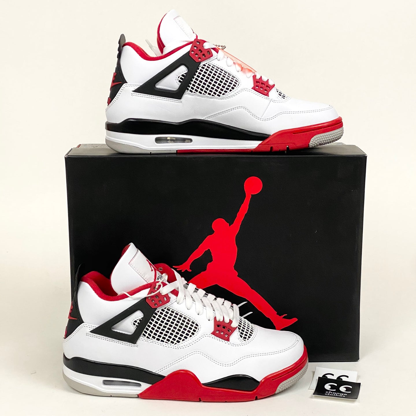 air jordan 4 fire red size 9.5