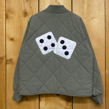 Load image into Gallery viewer, stüssy dice quilted liner jacket
