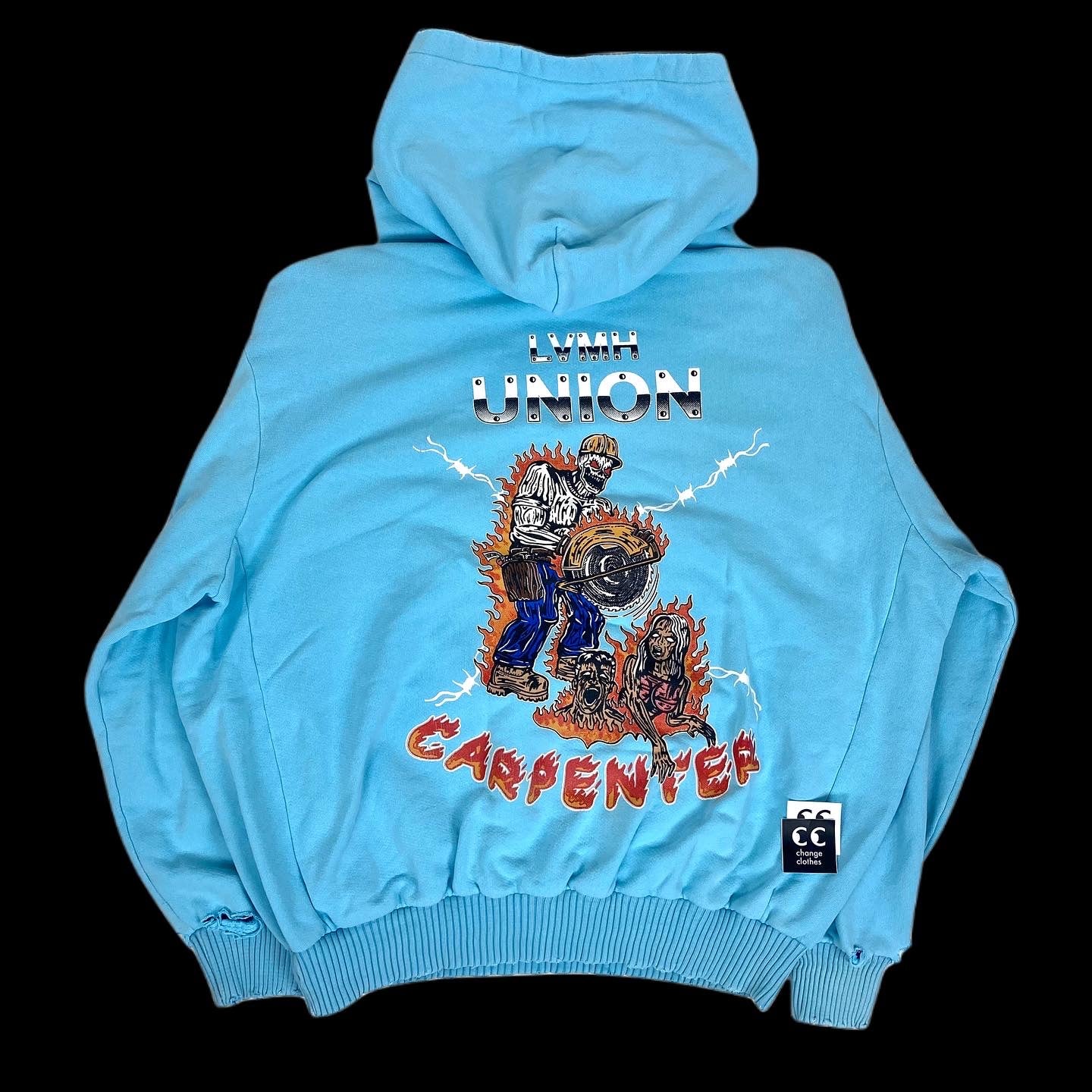 warren lotas lvmh carpenters union hoodie 2019