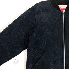 Load image into Gallery viewer, Supreme Illuminati Embroidered Thermal Bomber Jacket
