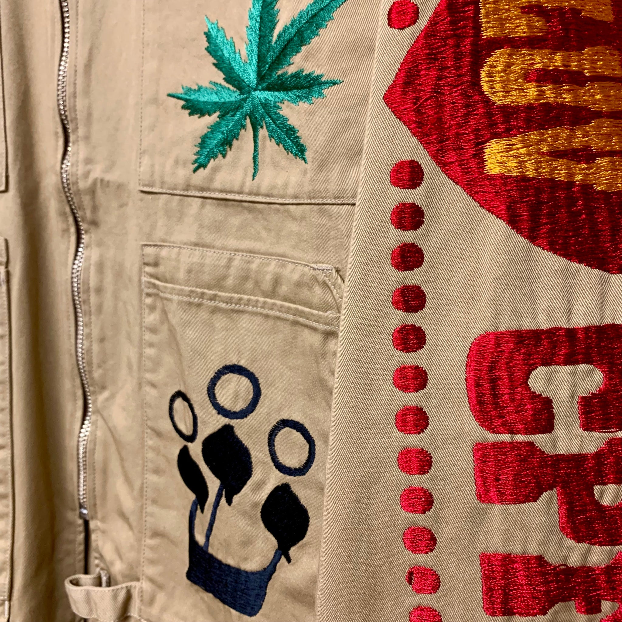 cactus plant flea market knowledge jacket 2021 – change clothes