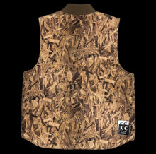 Load image into Gallery viewer, billy hill osb wood chip camo vest
