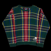 Load image into Gallery viewer, 1990s gap knit plaid sweater
