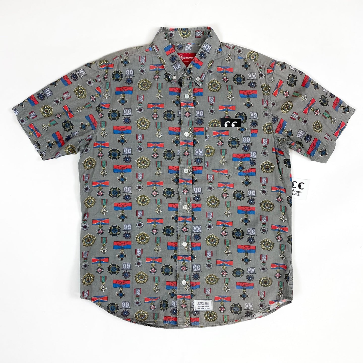 Supreme Medals Button Up Shirt 2010