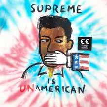 Load image into Gallery viewer, Supreme Unamerican Tee change clothes customs Tie Dye
