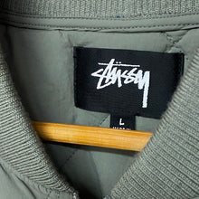 Load image into Gallery viewer, stüssy dice quilted liner jacket
