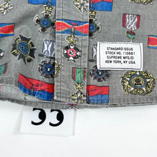 Load image into Gallery viewer, Supreme Medals Button Up Shirt 2010
