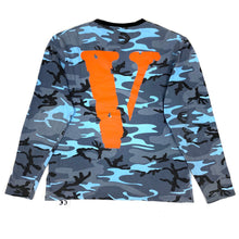 Load image into Gallery viewer, OG VLONE FRIENDS - Blue Camo Long Sleeve Tee 2016
