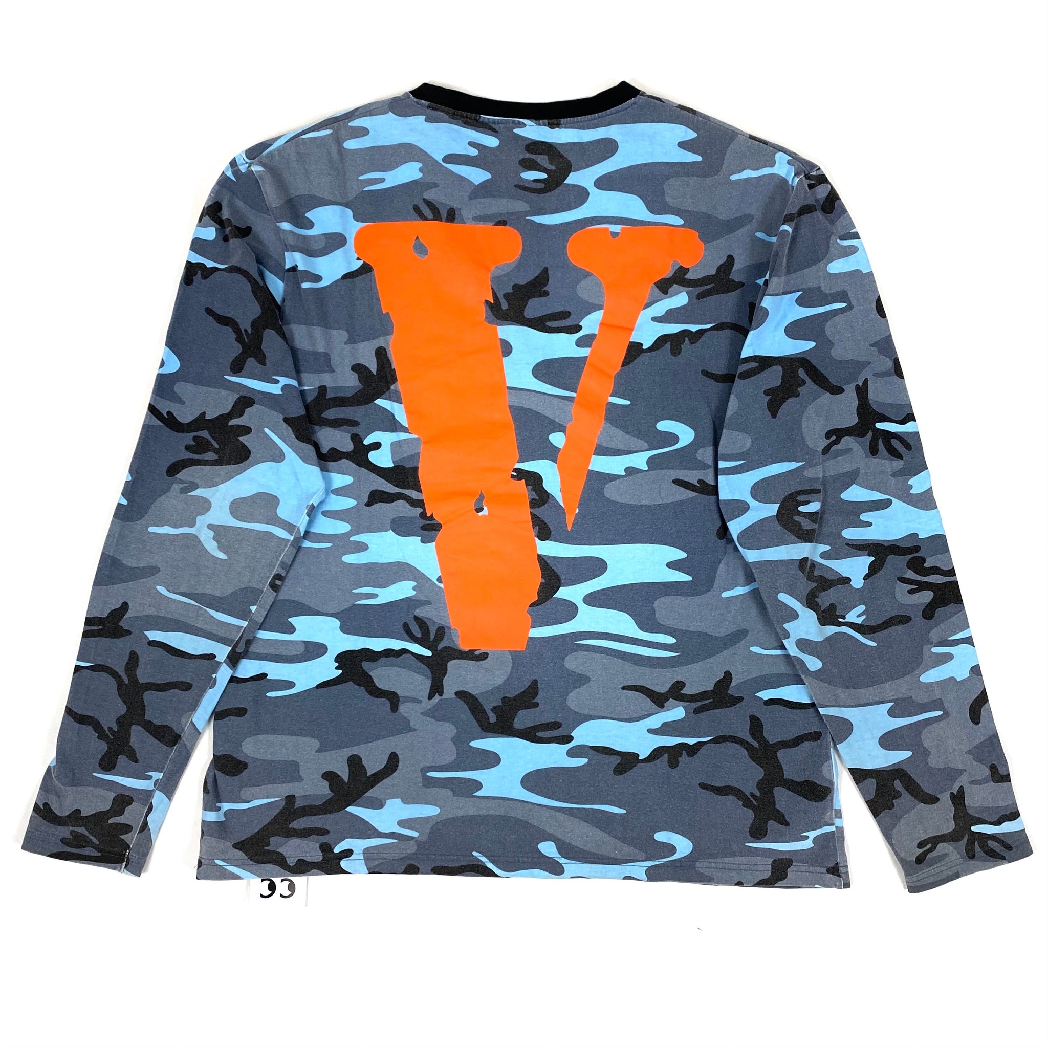 OG VLONE FRIENDS - Blue Camo Long Sleeve Tee 2016 – change clothes