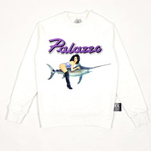 Load image into Gallery viewer, 2014 palace palazzo pin up crewneck sweatshirt
