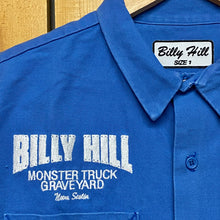 Load image into Gallery viewer, billy hill mechanics shirt blue
