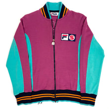 Load image into Gallery viewer, 2007 Supreme // FILA Tennis Jacket Teal Purple
