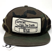 Load image into Gallery viewer, Supreme Cradle to the Grave Trucker Hat
