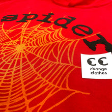 Load image into Gallery viewer, Spider Worldwide Hoodie King SP5DER Red 2019
