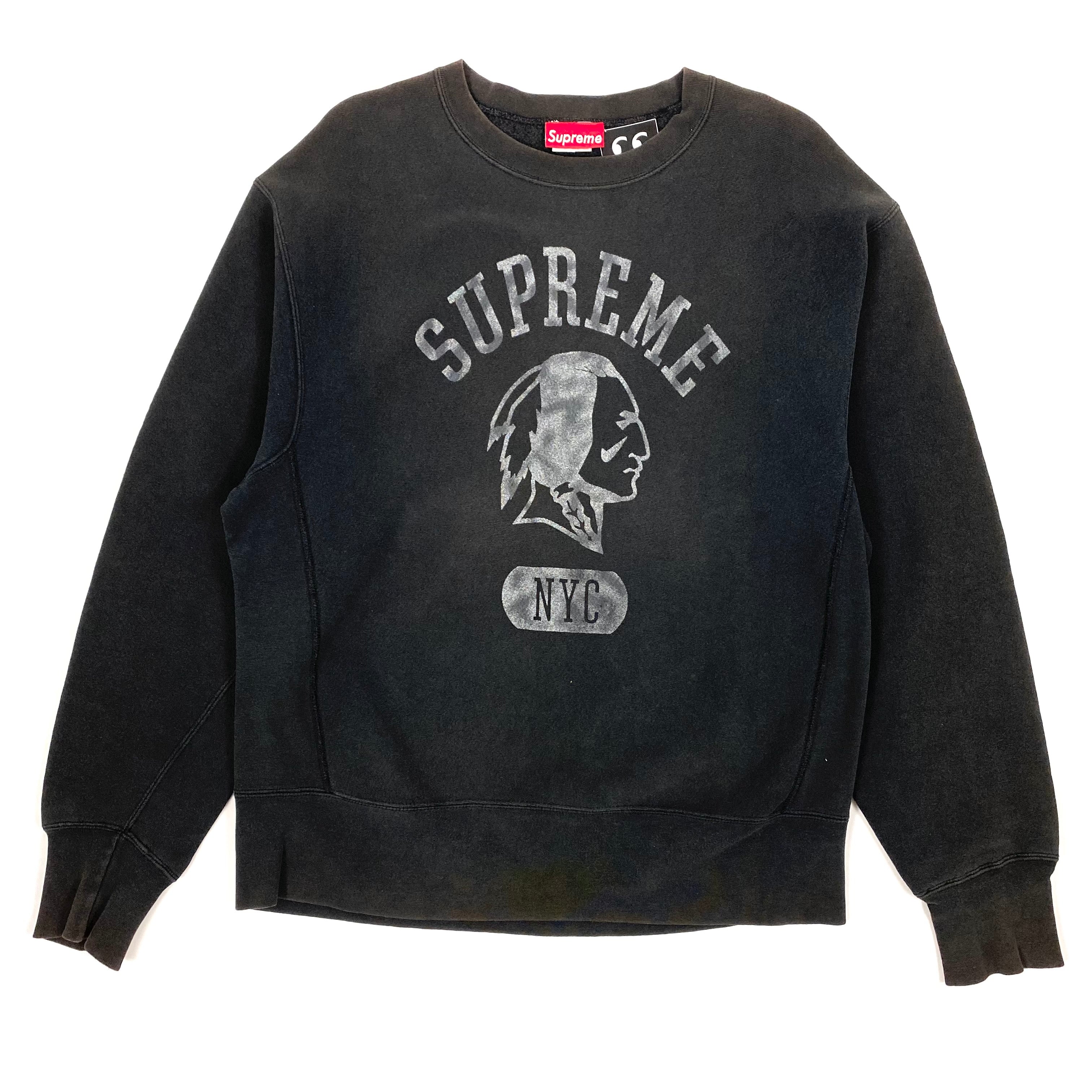 Supreme Chief Indian Crewneck Sweatshirt 1996 – change clothes