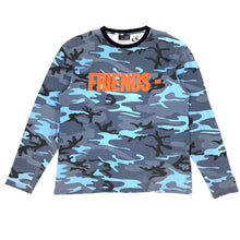 Load image into Gallery viewer, OG VLONE FRIENDS - Blue Camo Long Sleeve Tee 2016
