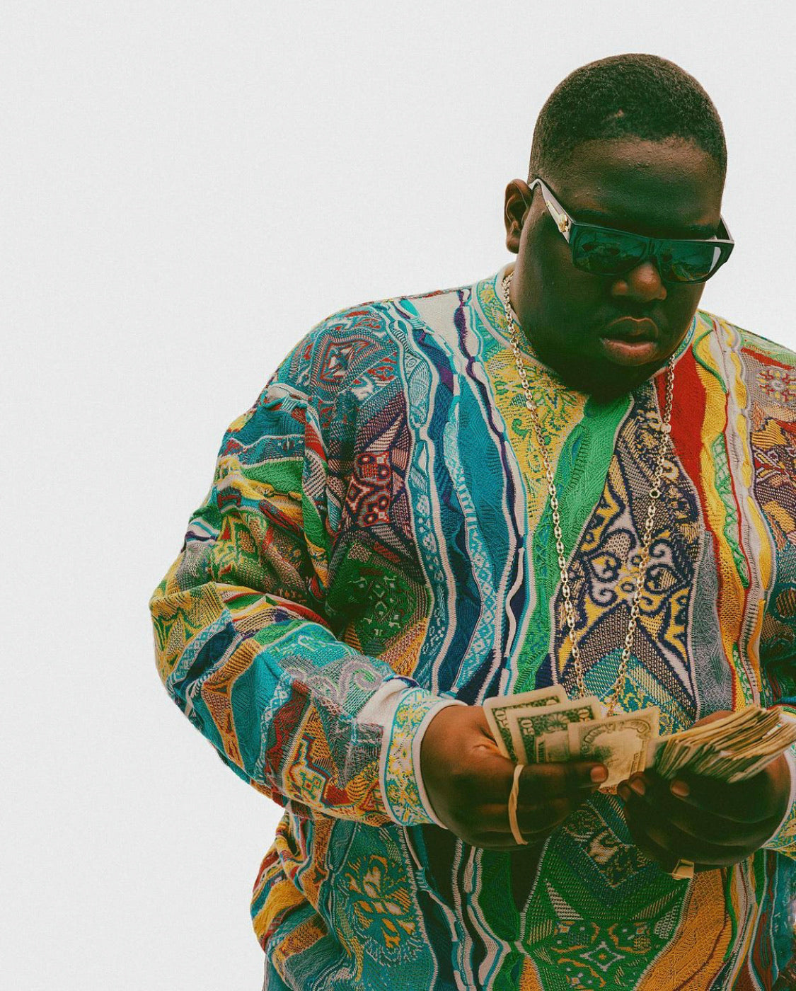 Biggie smalls coogi sweater replica best sale