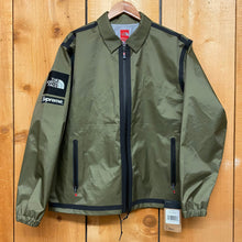 Load image into Gallery viewer, supreme // the north face summit series taped seams coaches jacket 2021
