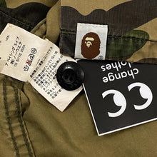 Load image into Gallery viewer, Bape 1st Camo Military Button Up Shirt ASNKA 2006
