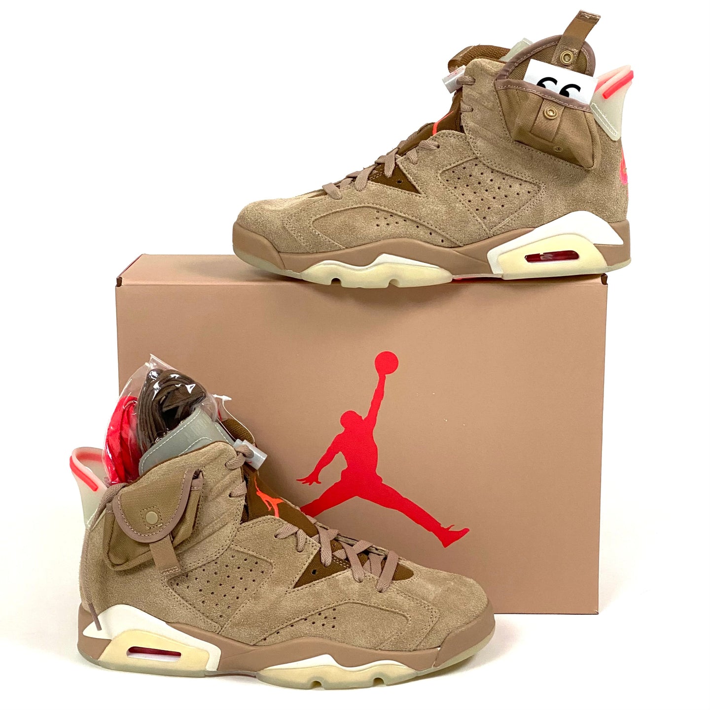 Travis Scott Air Jordan 6 Retro SP British Khaki