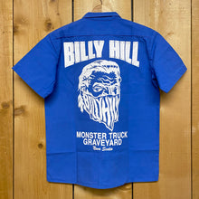 Load image into Gallery viewer, billy hill mechanics shirt blue
