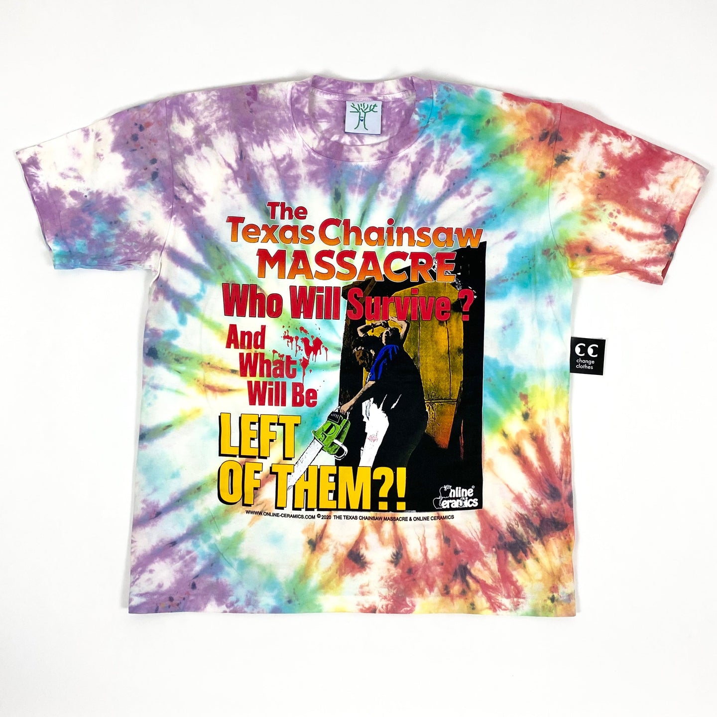 Online Ceramics Texas Chainsaw Massacre Who Will Survive Tee