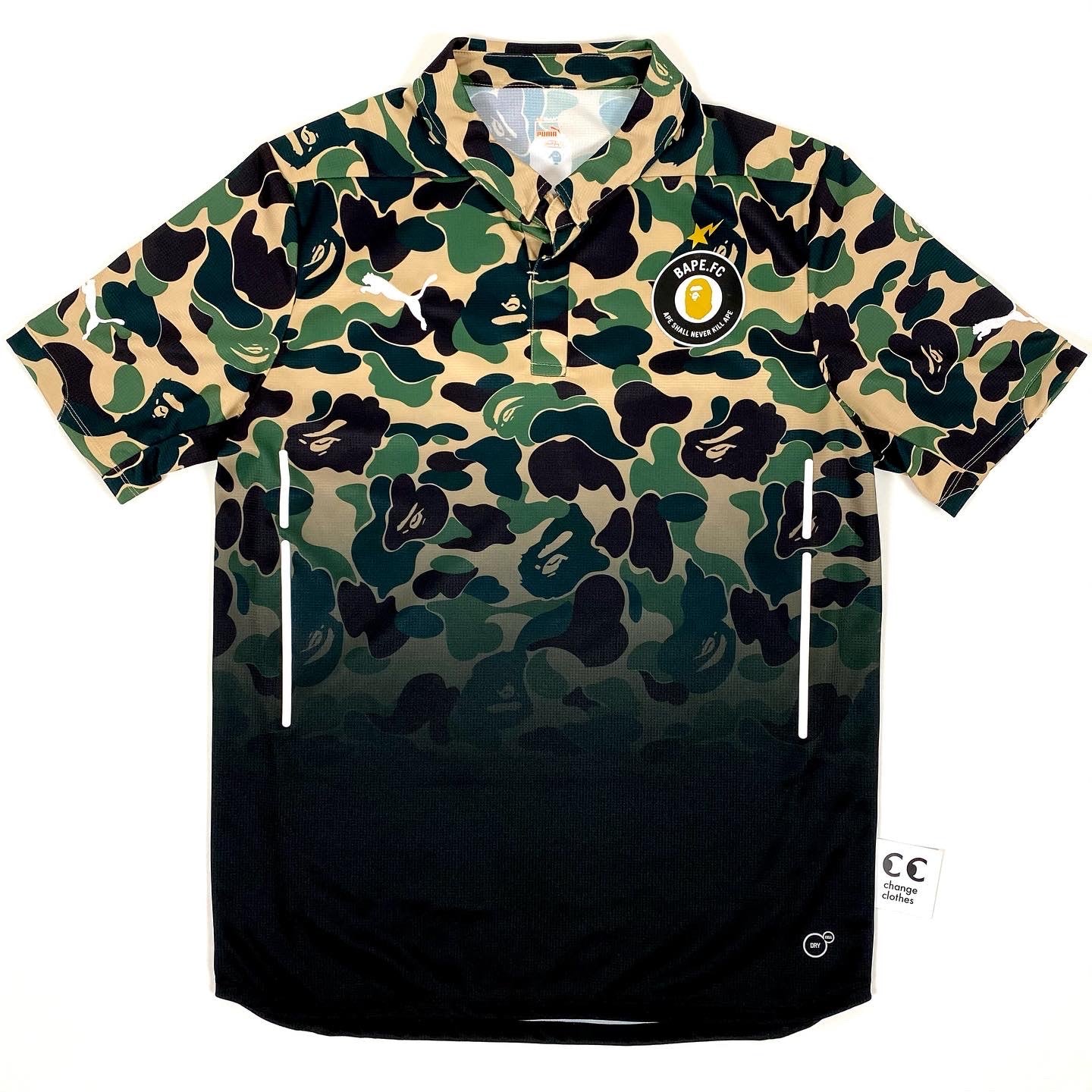 Bape x Puma FC Soccer Jersey Futbol 2014