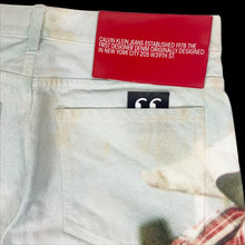 Load image into Gallery viewer, raf simons // calvin klein rodeo print denim jeans
