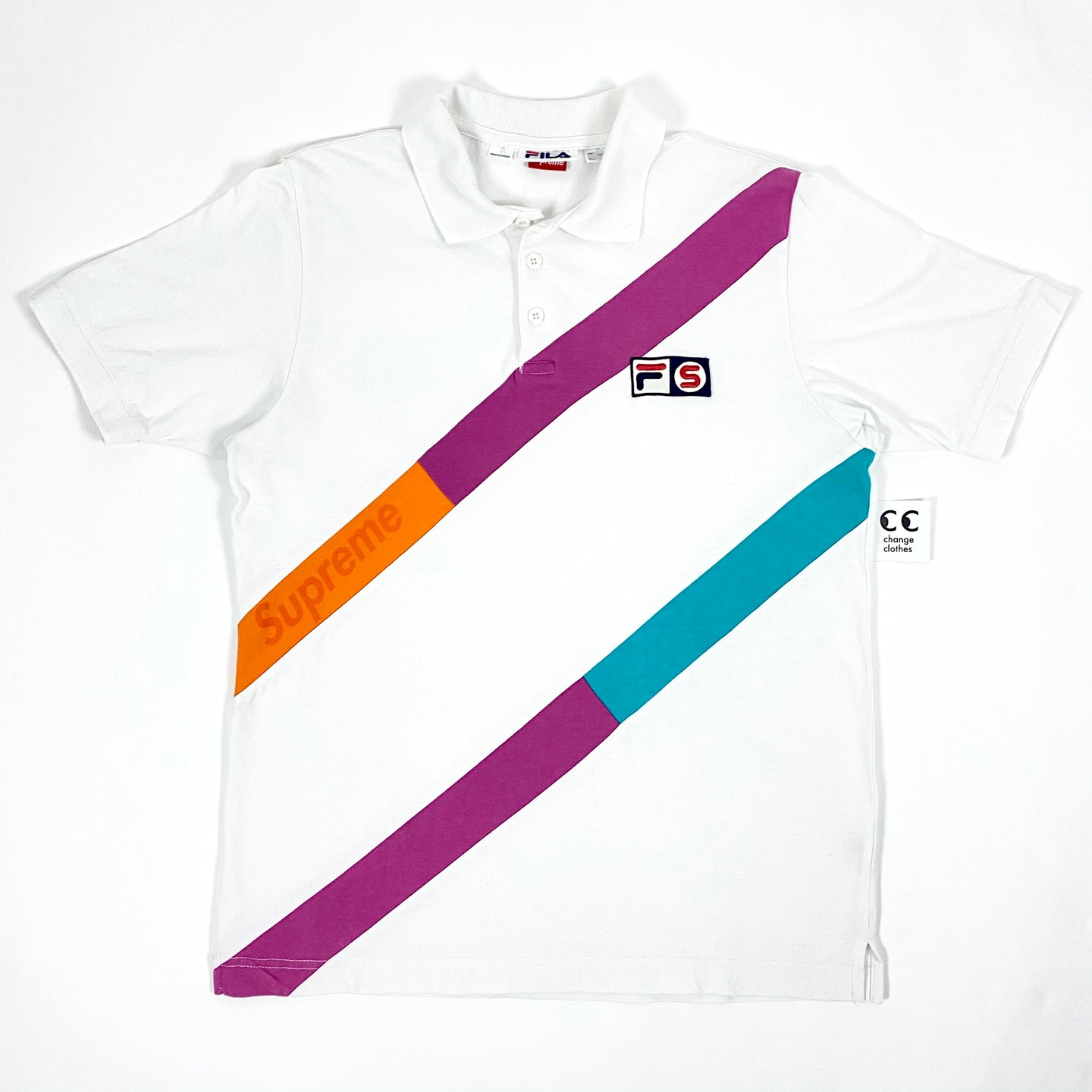 2007 Supreme // FILA Tennis Polo Shirt