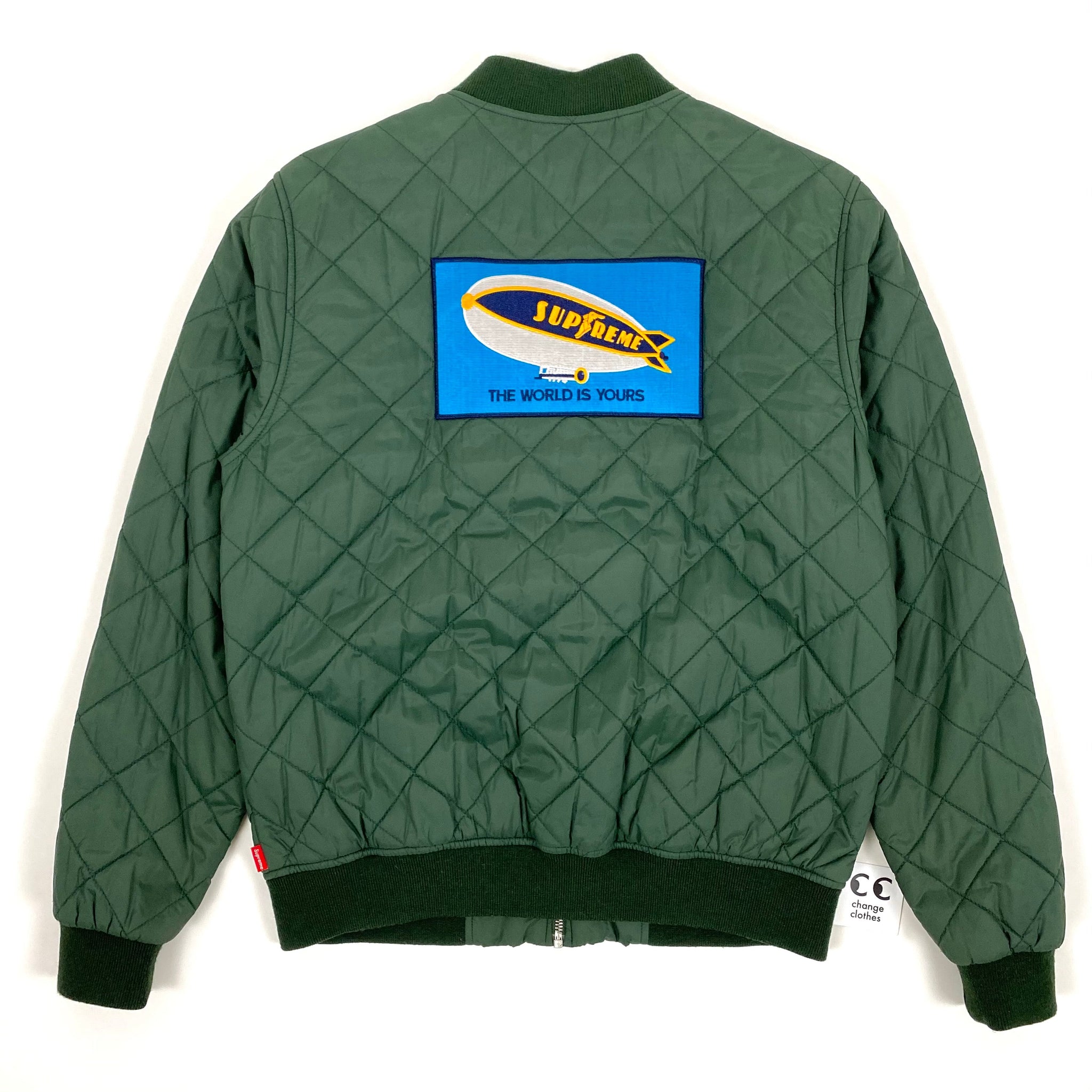 Supreme Blimp Quilted Bomber Jacket – change clothes
