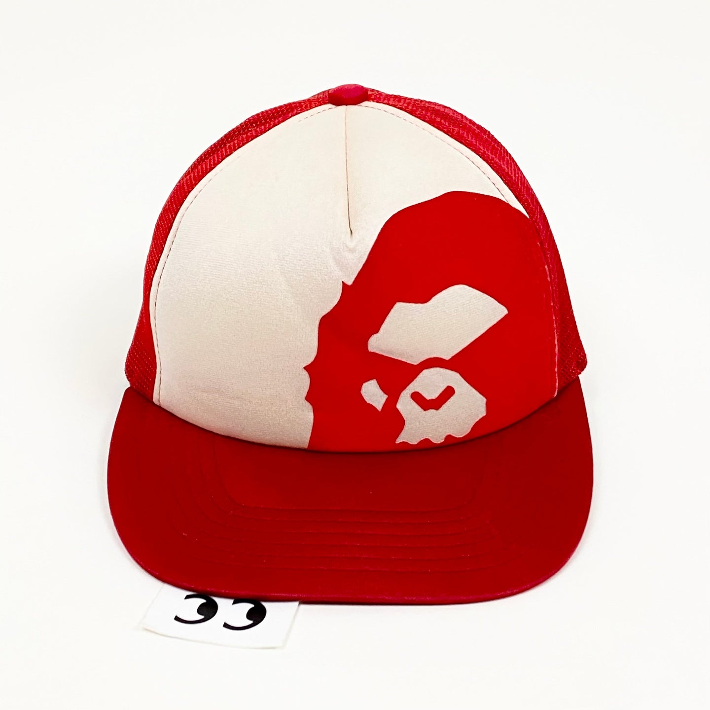 Bape Angry Ape Head Trucker Cap Hat