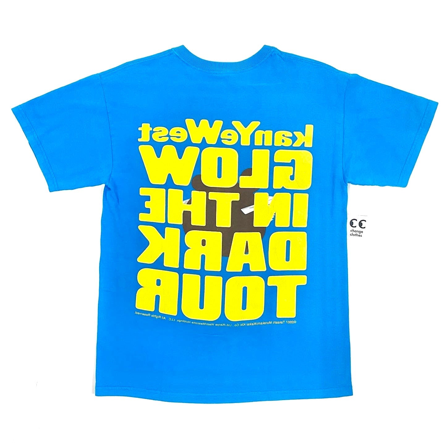 Kanye West / Takashi Murakami Glow in the Dark Tour Tee – change