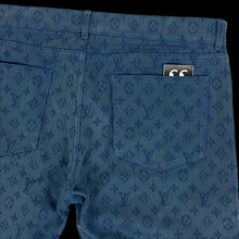 Load image into Gallery viewer, 2019 louis vuitton monogram denim jeans by virgil
