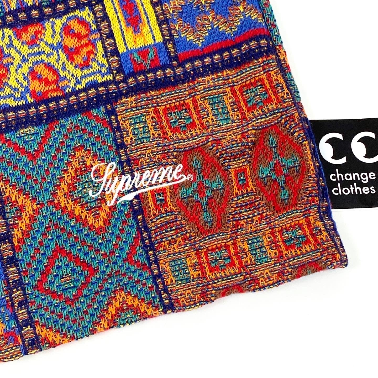 Supreme Patchwork Knit Shorts – change clothes