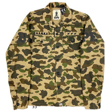 Load image into Gallery viewer, Bape 1st Camo Military Button Up Shirt ASNKA 2006
