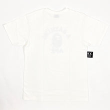 Load image into Gallery viewer, OG BAPE Angry Face College Logo Tee Shirt
