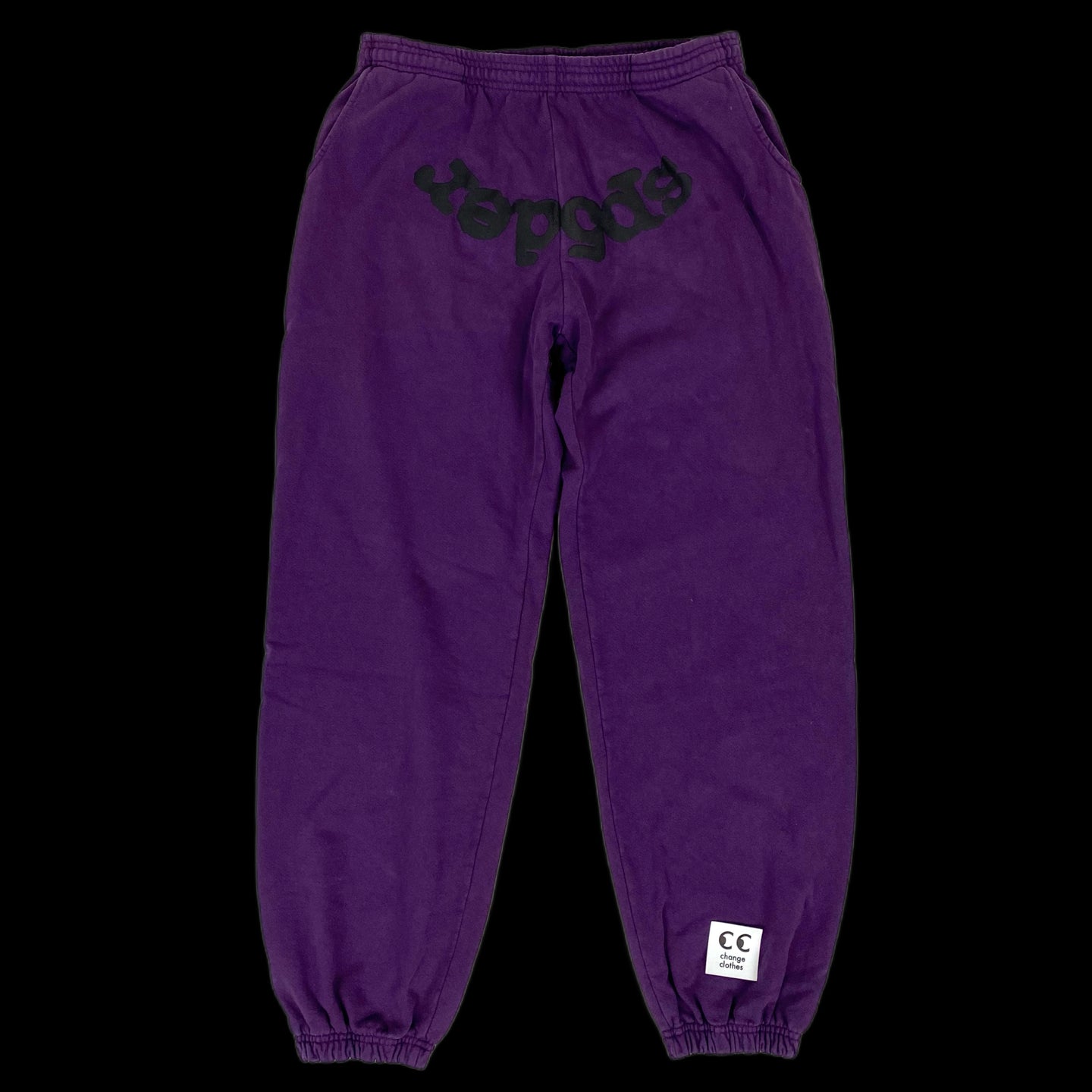 2023 spider worldwide classic sweatpants purple