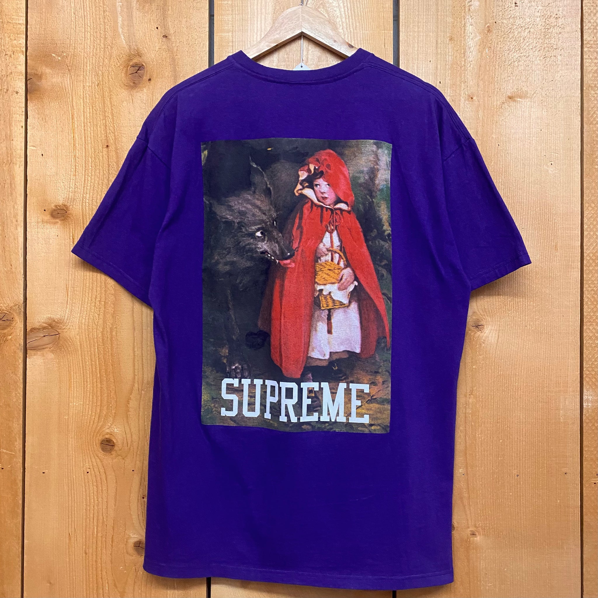 Supreme red riding hood tee on sale